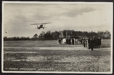 0196 Vliegveld Groenendaal met opstijgende Pander EF-85